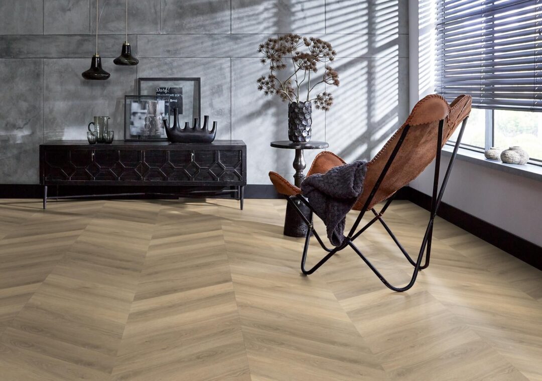 Floorlife YUP Chevron dryback beige - Afbeelding 4