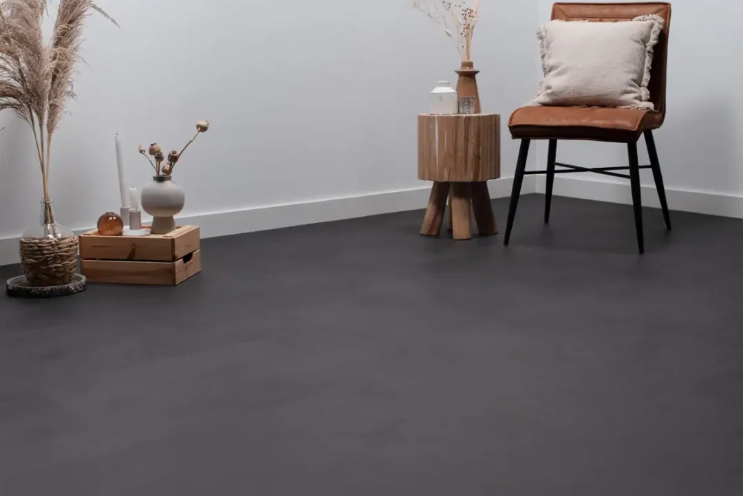 Floer Tegel plak PVC – Betonlook Zwart - Afbeelding 6