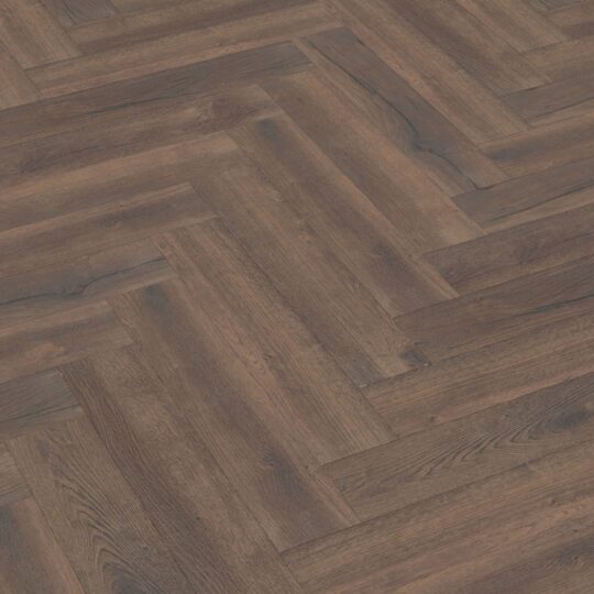 Floorlife Bayside eiken donker gerookt visgraat laminaat